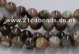 CST03 15.5 inches 8mm round staurolite gemstone beads wholesale