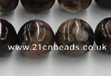 CST05 15.5 inches 18mm round staurolite gemstone beads wholesale