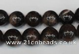 CST38 15.5 inches 12mm round staurolite gemstone beads wholesale