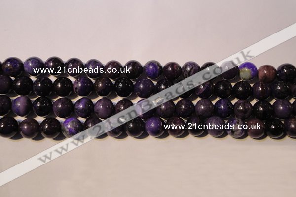 CSU115 15.5 inches 10mm round natural sugilite gemstone beads