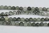 CSW01 15.5 inches 4mm round seaweed quartz beads wholesale