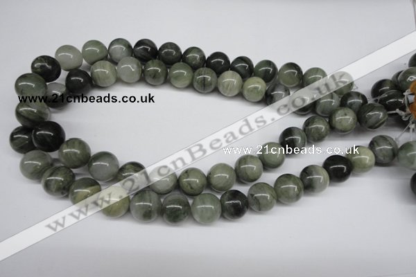 CSW06 15.5 inches 14mm round seaweed quartz beads wholesale