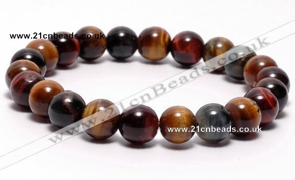 CTB06 7 inches 8mm round tiger eye stretch bracelet wholesale