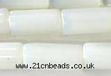 CTB1031 15 inches 8*16mm -8*18mm tube opal beads