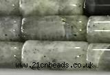 CTB1041 15 inches 8*16mm - 8*18mm tube labradorite beads