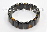 CTB19 7.5 inches 12*20mm tiger eye stretch bracelet wholesale