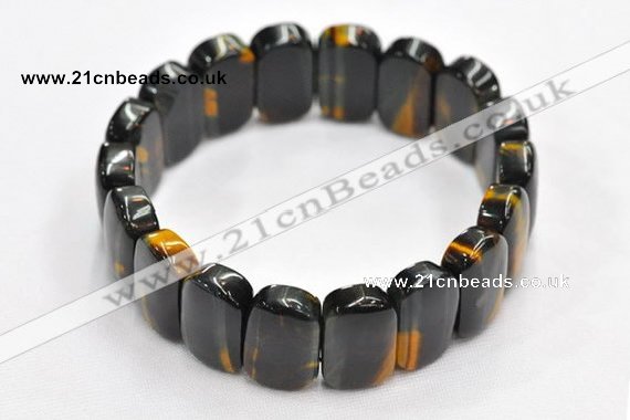 CTB19 7.5 inches 12*20mm tiger eye stretch bracelet wholesale