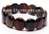 CTB25 7 inches 16*18mm tiger eye stretch bracelet wholesale