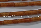 CTB336 15.5 inches 4*13mm tube tiger skin jasper beads wholesale