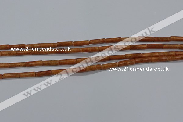 CTB336 15.5 inches 4*13mm tube tiger skin jasper beads wholesale