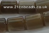 CTB511 15.5 inches 10*13mm triangle sunstone beads wholesale