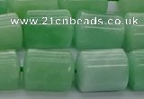 CTB520 15.5 inches 10*13mm triangle jade beads wholesale