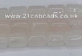 CTB700 15.5 inches 6*8mm tube rose quartz beads wholesale