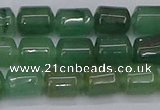 CTB705 15.5 inches 6*8mm tube green aventurine beads wholesale