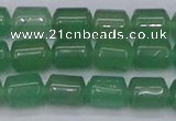 CTB706 15.5 inches 6*8mm tube green aventurine beads wholesale