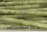 CTB964 15 inches 2*4mm tube jade beads