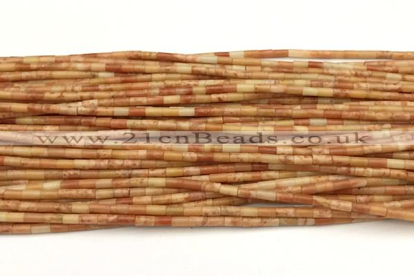 CTB970 15 inches 2*4mm tube gemstone beads