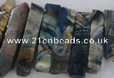 CTD1667 Top drilled 8*20mm - 10*50mm sticks agate gemstone beads