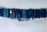 CTD2170 Top drilled 8*20mm - 10*40mm sticks agate gemstone beads