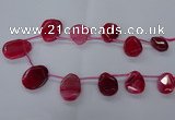 CTD2567 15.5 inches 18*25mm - 30*40mm freeform agate beads