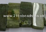 CTD2693 Top drilled 16*22mm - 16*55mm rectangle agate beads