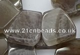 CTD340 Top drilled 15*20mm - 25*30mm freeform agate beads