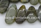 CTD3531 Top drilled 10*22mm - 15*45mm freeform labradorite beads