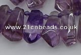 CTD3621 Top drilled 9*18mm - 16*30mm faceted nuggets ametrine beads