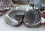 CTD3643 Top drilled 15*20mm - 25*30mm freeform botswana agate beads