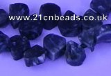 CTD3861 Top drilled 8*10mm - 10*12mm freeform seraphinite beads