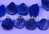 CTD3875 Top drilled 8*10mm - 10*12mm freeform apatite beads
