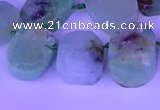 CTD3896 Top drilled 12*16mm - 13*18mm freeform Australia chrysoprase beads