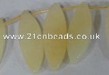 CTD50 Top drilled 11*35mm – 13*45mm marquise pink aventurine beads