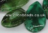 CTD612 Top drilled 25*30mm - 34*45mm freeform agate gemstone beads