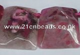 CTD663 Top drilled 25*30mm - 30*40mm freeform agate beads