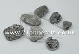 CTD816 Top drilled 18*22mm - 30*40mm freeform agate beads