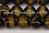 CTE1210 15.5 inches 6mm round AB grade yellow tiger eye beads