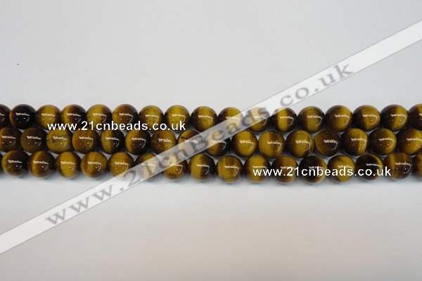 CTE1226 15.5 inches 6mm round A grade yellow tiger eye beads