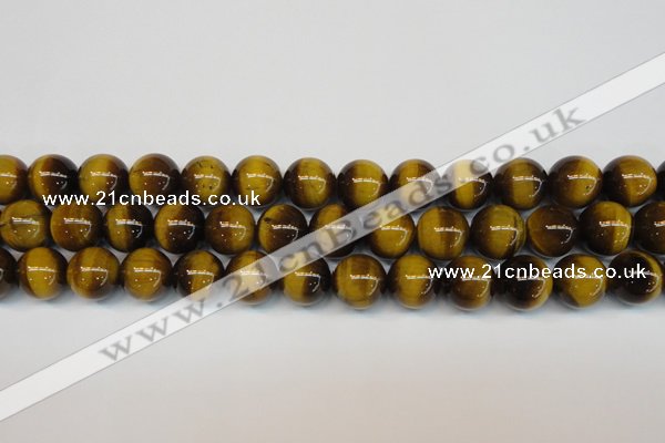 CTE1231 15.5 inches 16mm round A grade yellow tiger eye beads