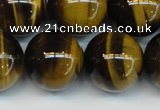 CTE1253 15.5 inches 12mm round AAA grade yellow tiger eye beads