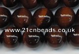 CTE1260 15.5 inches 6mm round AB grade red tiger eye beads