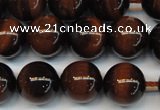 CTE1269 15.5 inches 8mm round AB+ grade red tiger eye beads