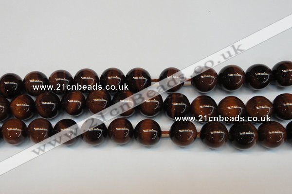 CTE1273 15.5 inches 16mm round AB+ grade red tiger eye beads