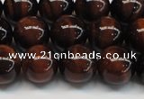 CTE1276 15.5 inches 6mm round A grade red tiger eye beads