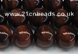 CTE1277 15.5 inches 8mm round A grade red tiger eye beads