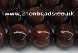 CTE1278 15.5 inches 10mm round A grade red tiger eye beads