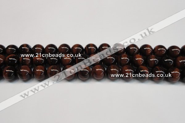 CTE1278 15.5 inches 10mm round A grade red tiger eye beads