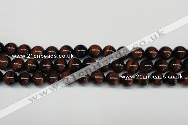 CTE1286 15.5 inches 10mm round A+ grade red tiger eye beads