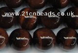 CTE1287 15.5 inches 12mm round A+ grade red tiger eye beads