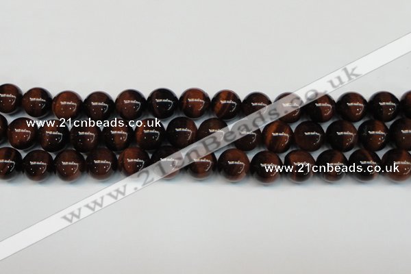 CTE1287 15.5 inches 12mm round A+ grade red tiger eye beads